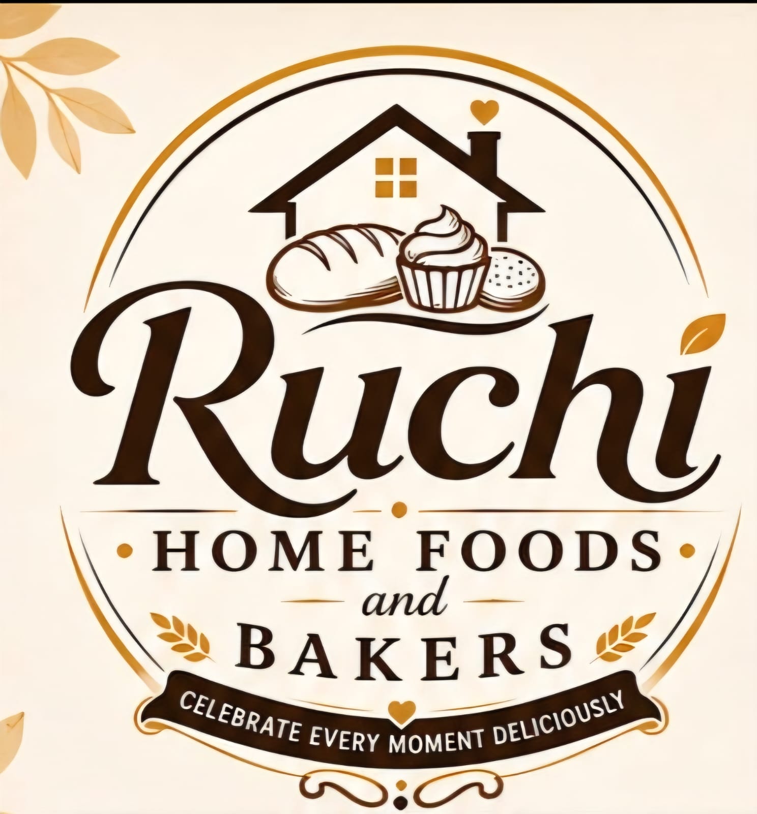 Ruchi Home Foods & Bakers Logo